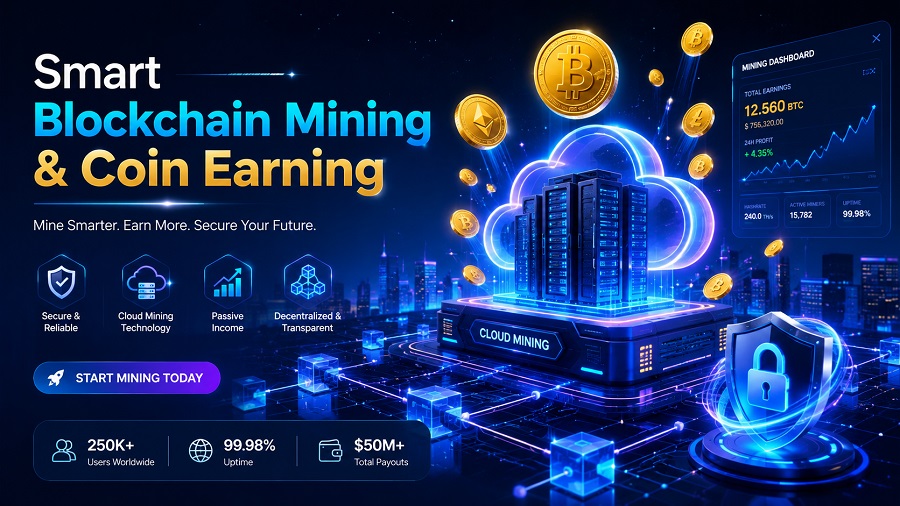 Blockchain mining infrastructure
